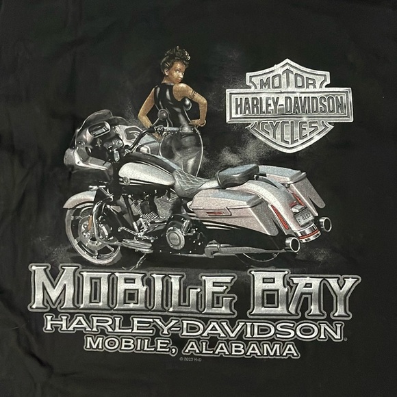 Harley-Davidson Mobile Bay Tee Size XL - Picture 1 of 8